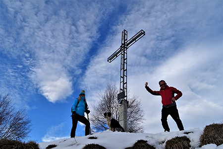 Anello con neve del Monte Gioco da Spettino il 22 marzo 2018 - FOTOGALLERY